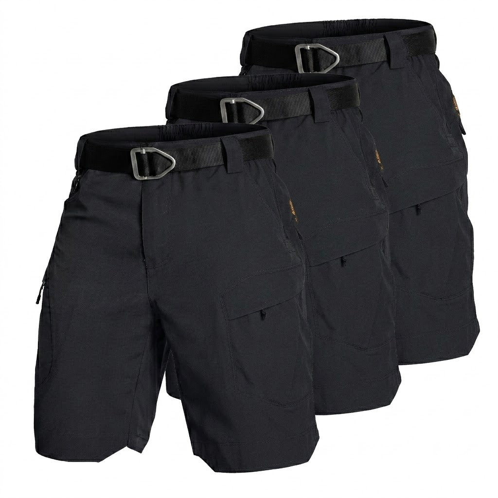 3PACK All Terrain Quick Dry Tactical Shorts