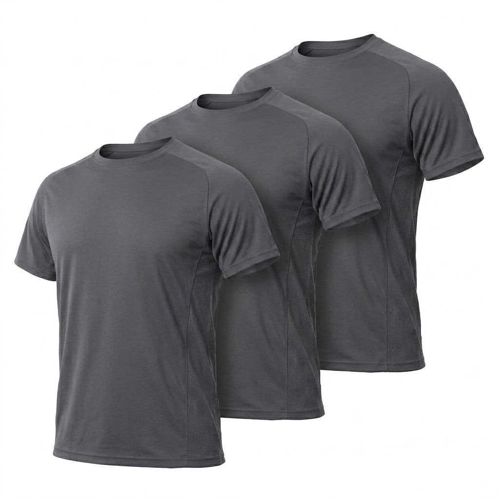 Men's Tactical Quick-Dry 3A Antibacterial T-Shirts Tops for Summer