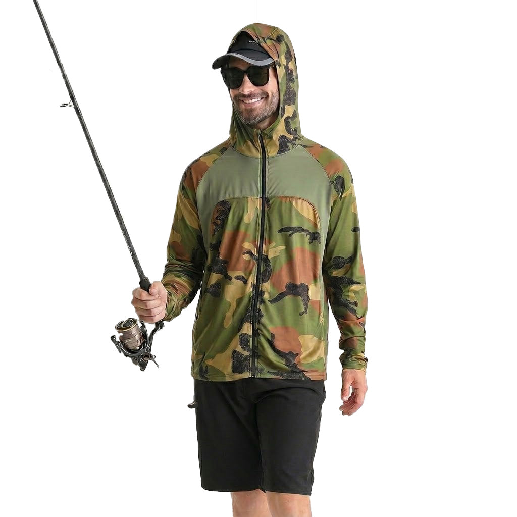 Men's Quick Dry UV Protection Hoodie Fishing Shirt