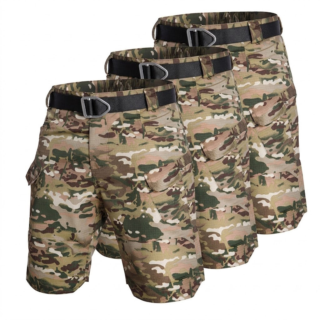3Pack TactixGuard Pro Waterproof Tactical Shorts