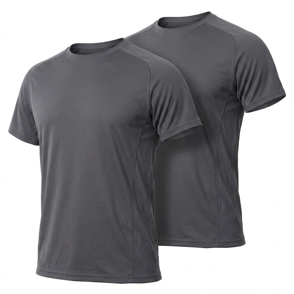 Men's Tactical Quick-Dry 3A Antibacterial T-Shirts Tops for Summer
