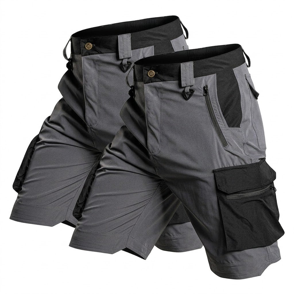 Tactical Waterproof Lightweight Quick-Dry Multi-pocket Shorts