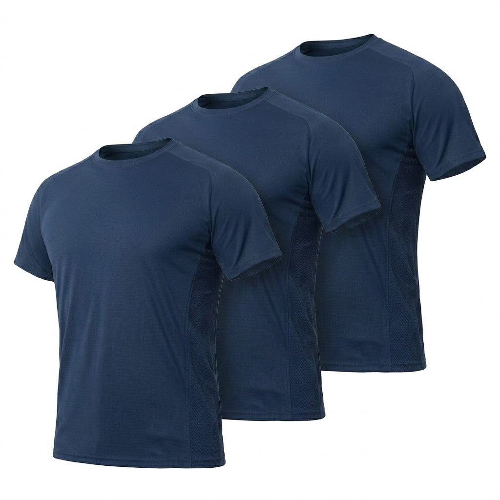 Men's Tactical Quick-Dry 3A Antibacterial T-Shirts Tops for Summer