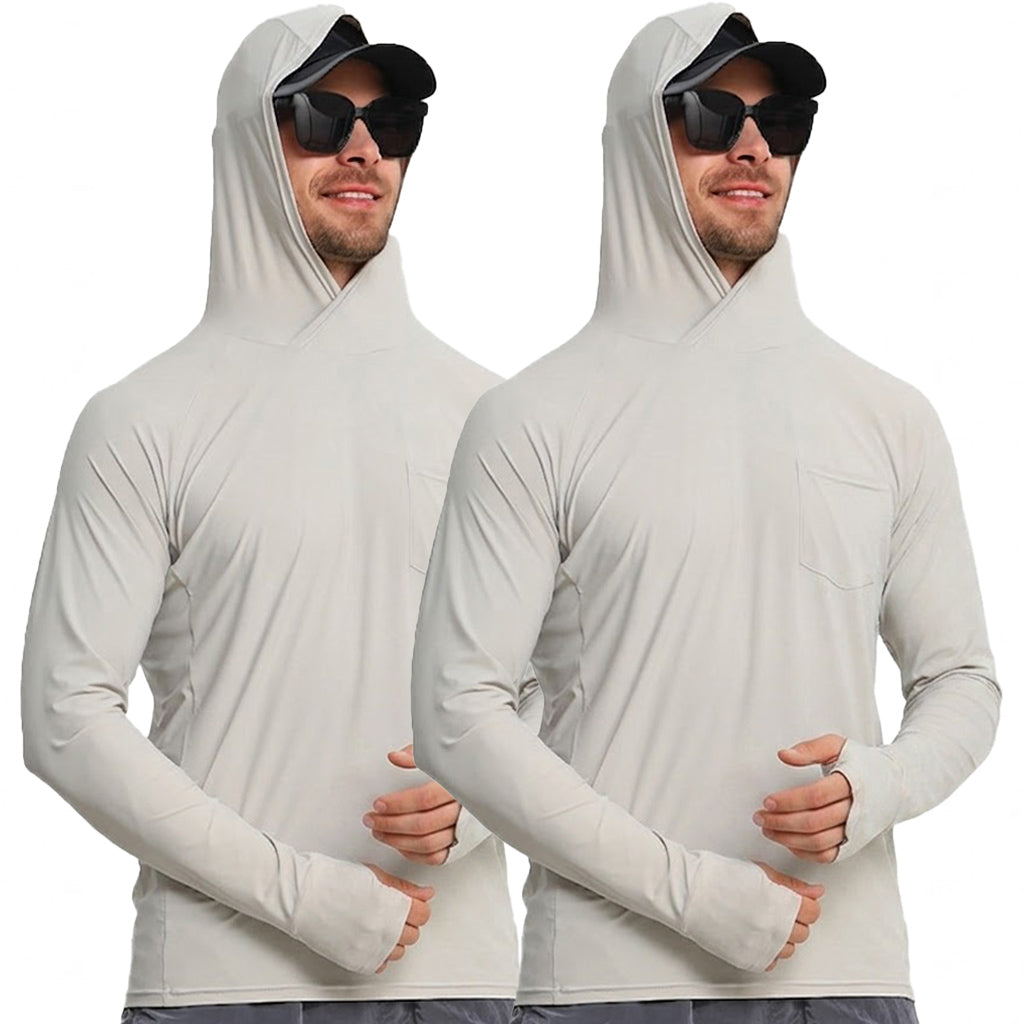 TWS Men's Quick-dry UV Protection Stretchy Fishing Shirt