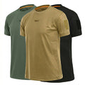 3Pack Men’s Quick-Dry Tactical T-Shirts for Summer