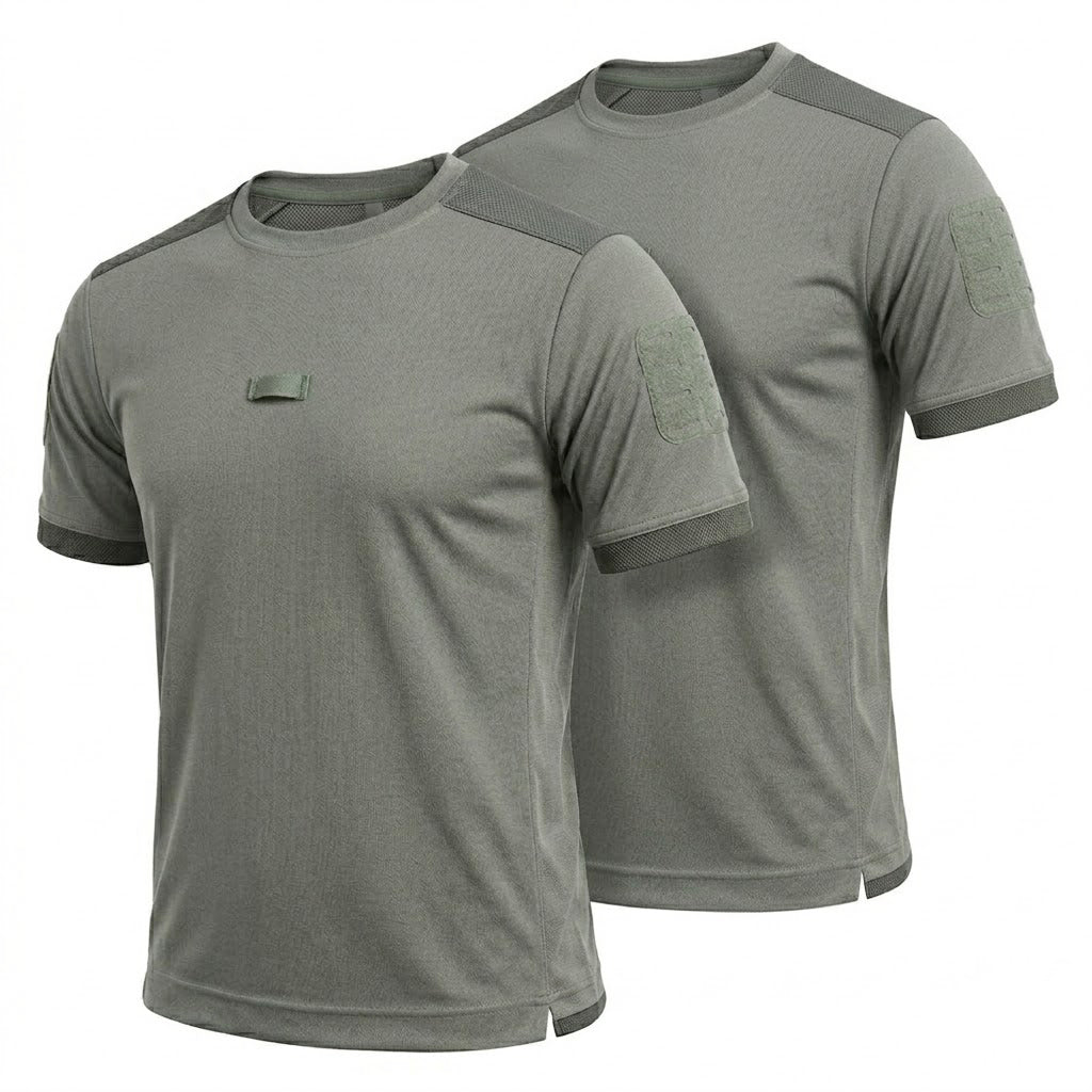 Men's Tactical Quick-Dry T-Shirts Summer Top