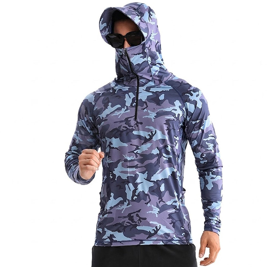 FieldGuard Camouflage Quick-Dry UV Fishing Shirt