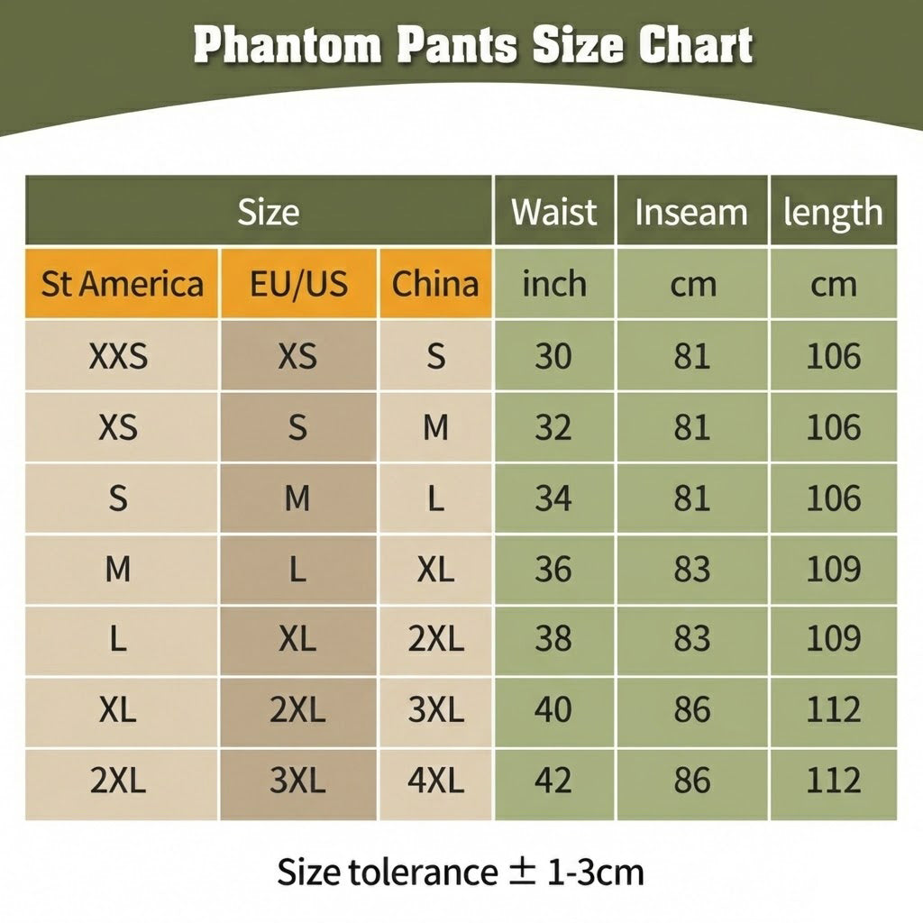 Phantom Operator Spodnie Taktyczne