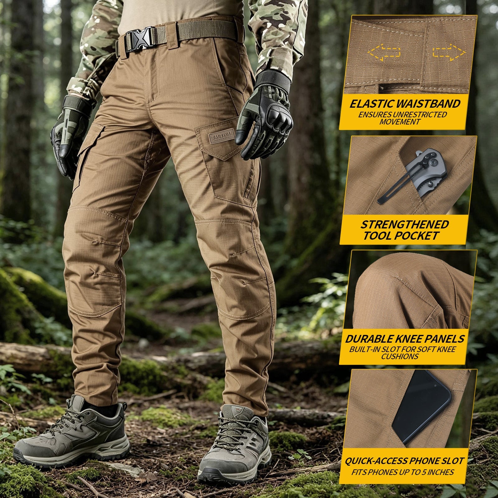 TWS Phantom Operator Tactical Pants Coyote