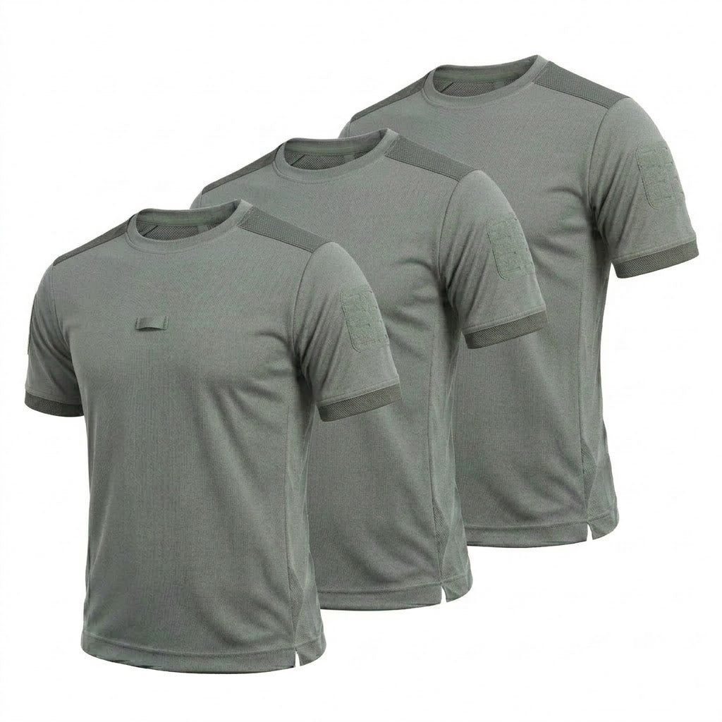 Men's Tactical Quick-Dry T-Shirts Summer Top