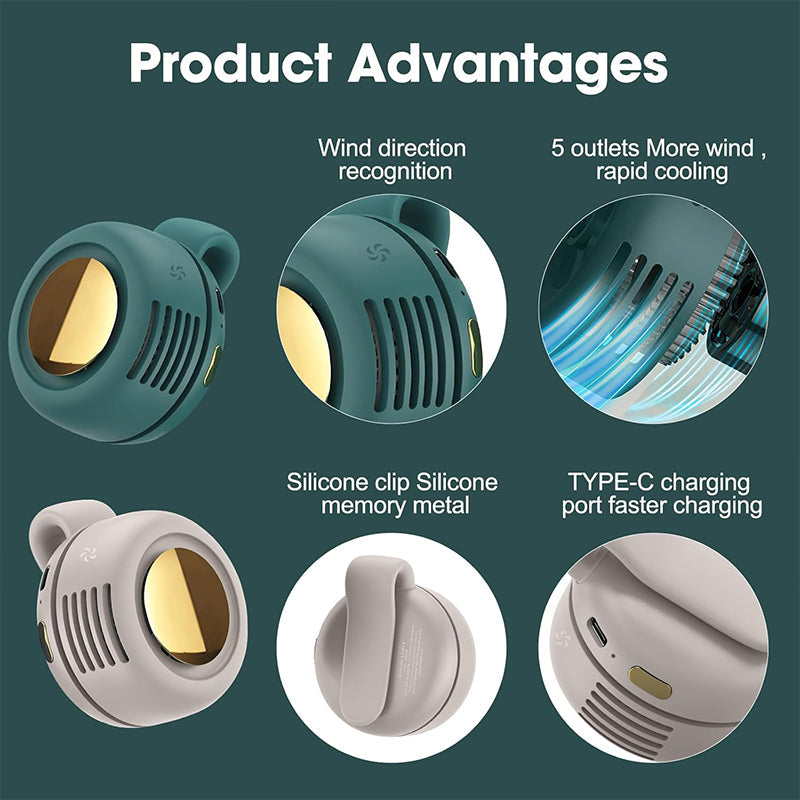 Ultimate Portable Silent Mini Bladeless Fan