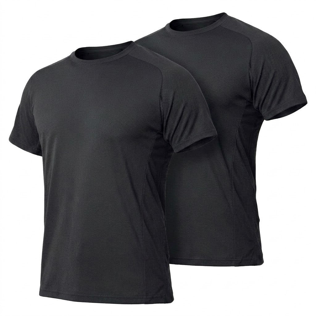 Men's Tactical Quick-Dry 3A Antibacterial T-Shirts Tops for Summer
