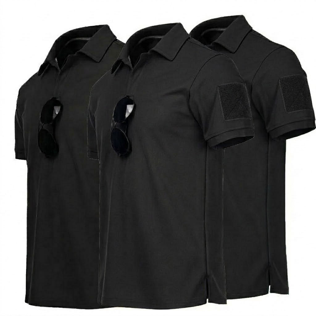 3pack Men’s Quick-Dry Wear-resistant T-Shirts Polo