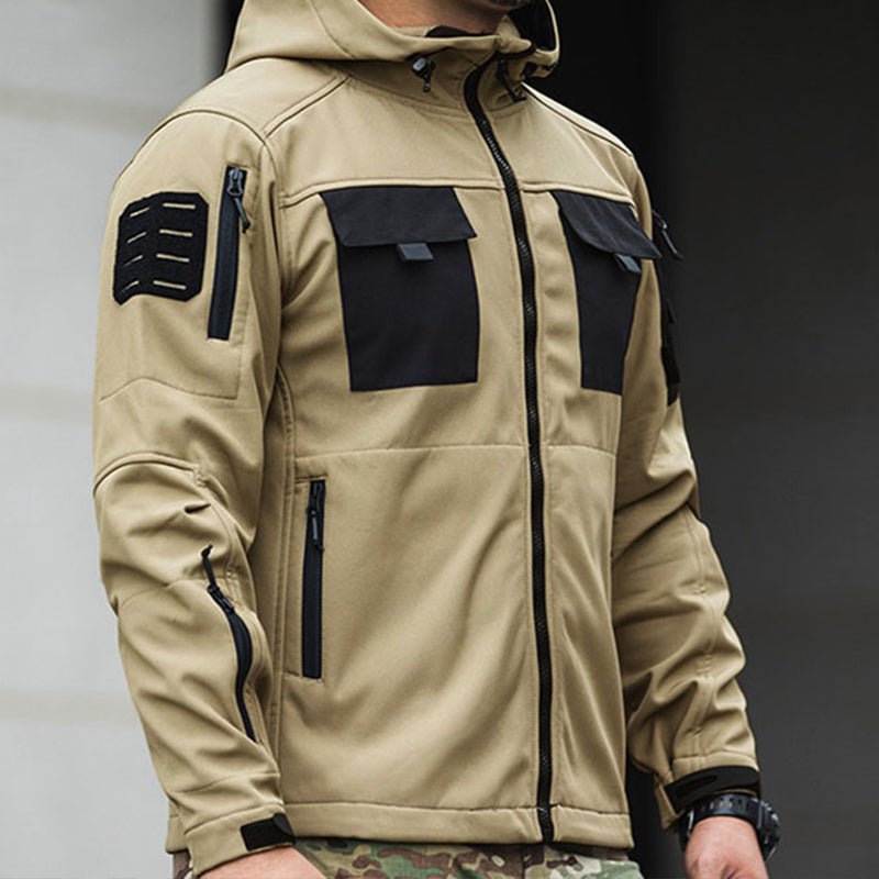 5 - IN - 1 Softshell Waterproof All Terrain Tactical Jacket - TWS USA