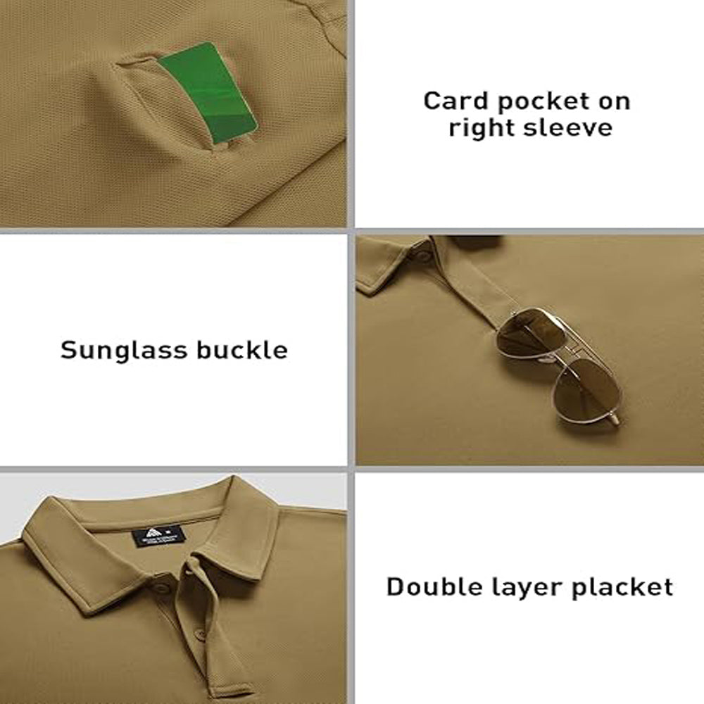 3pack Men’s Quick-Dry Wear-resistant T-Shirts Polo