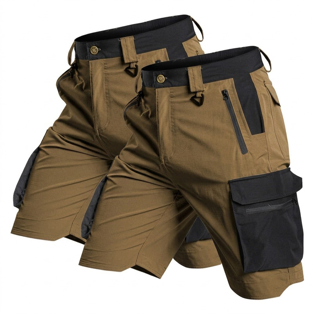 Tactical Waterproof Lightweight Quick-Dry Multi-pocket Shorts