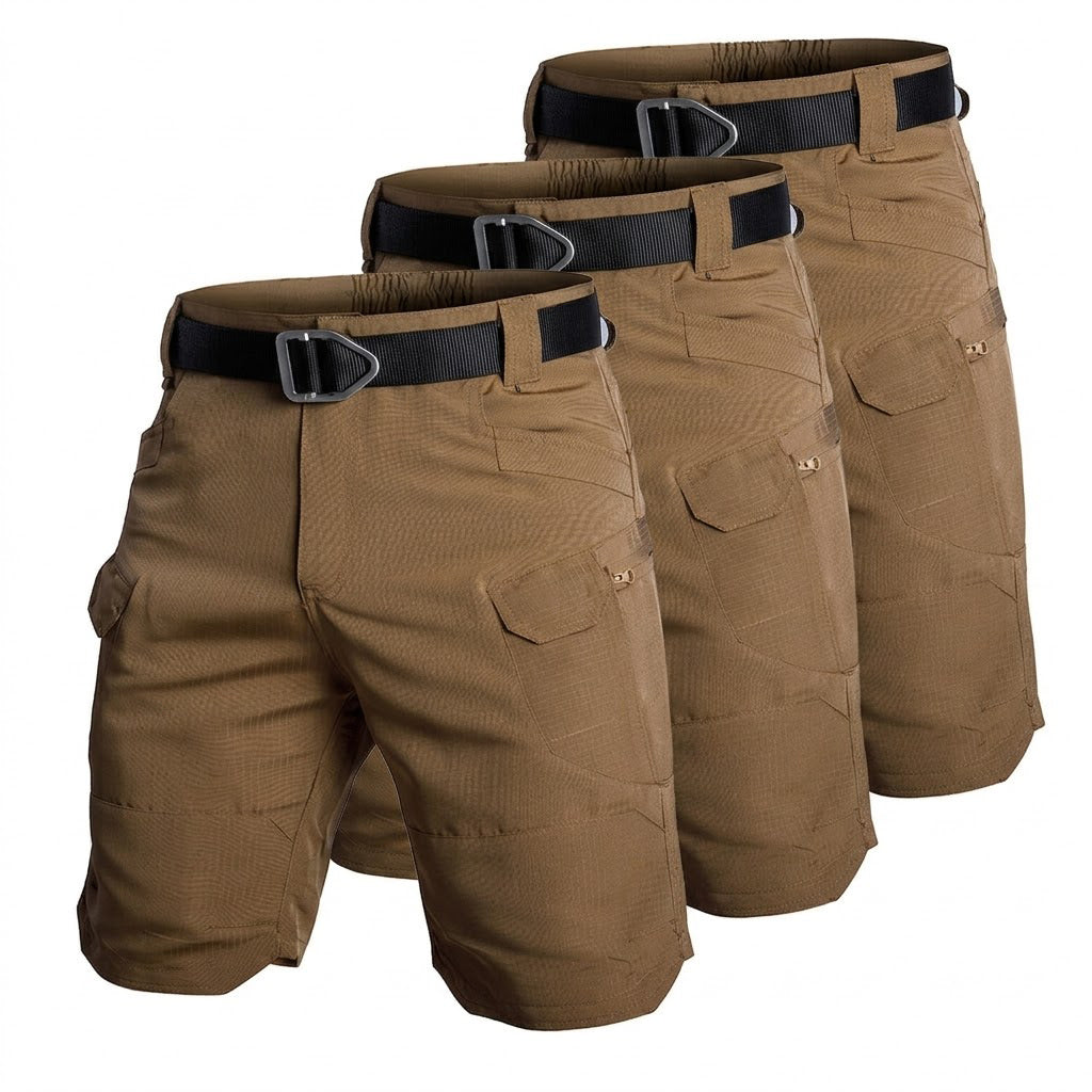 3Pack TactixGuard Pro Waterproof Tactical Shorts