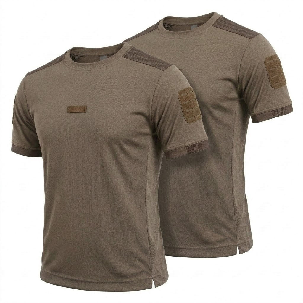 Men's Tactical Quick-Dry T-Shirts Summer Top