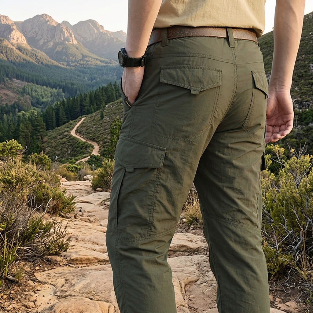 Men’s Lightweight Quick-Dry Multi-pocket Cargo Pants