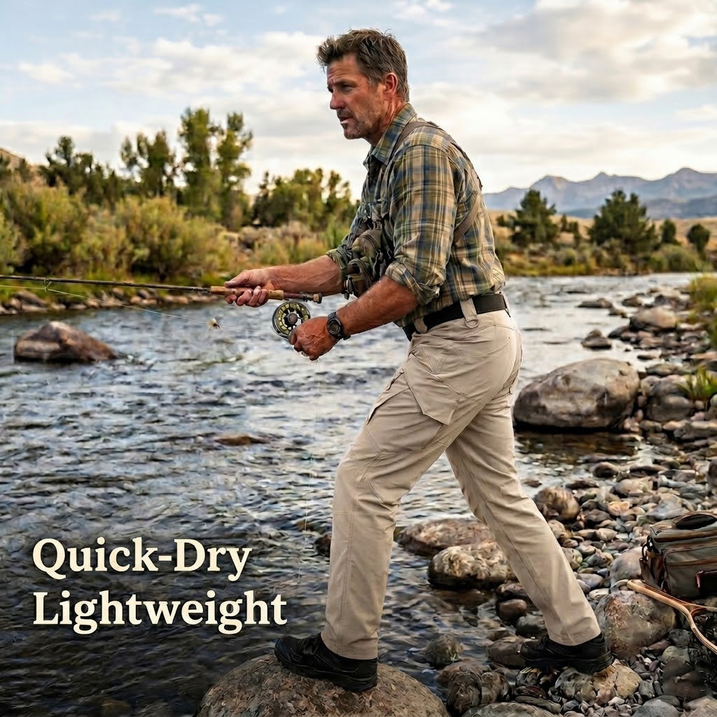 Archon IX9 Men’s Lightweight Tactical Pants – Quick-Dry Stretch Pants
