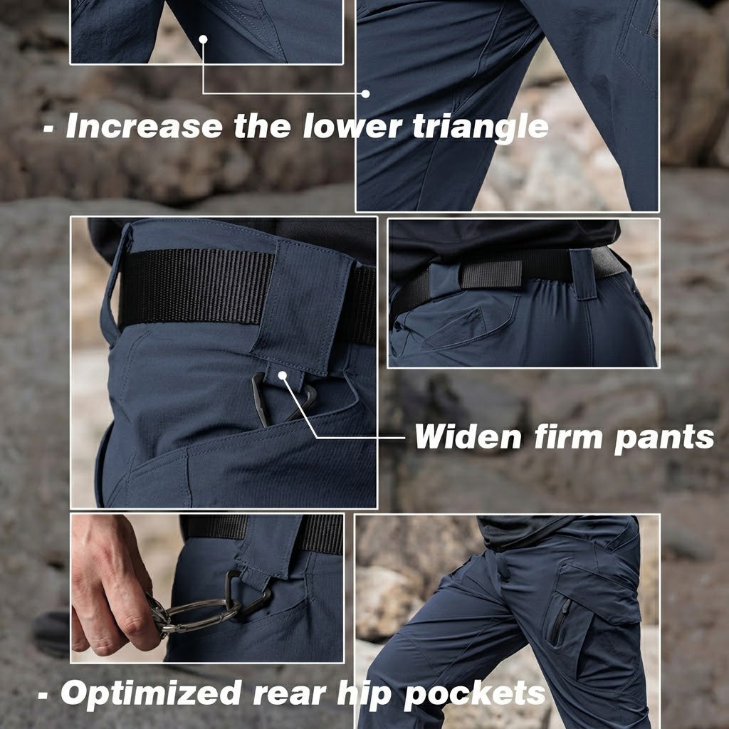 Archon IX9 Men’s Lightweight Tactical Pants – Quick-Dry Stretch Pants