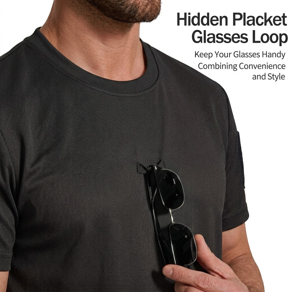 3Pack Men’s Quick-Dry Tactical T-Shirts for Summer