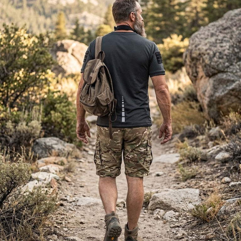 Men's Tactical Quick-Dry T-Shirts Summer Top