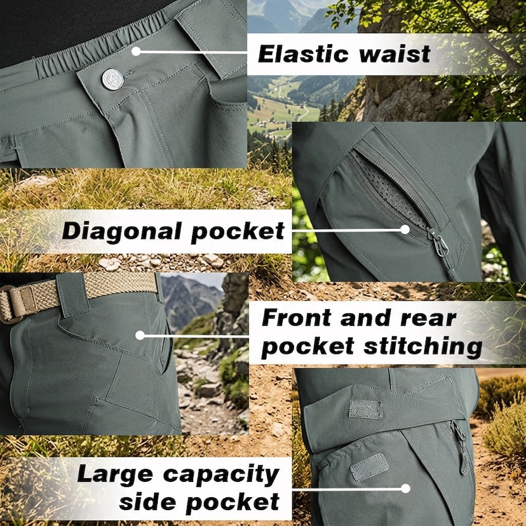 Archon IX9 Men’s Lightweight Tactical Pants – Quick-Dry Stretch Pants
