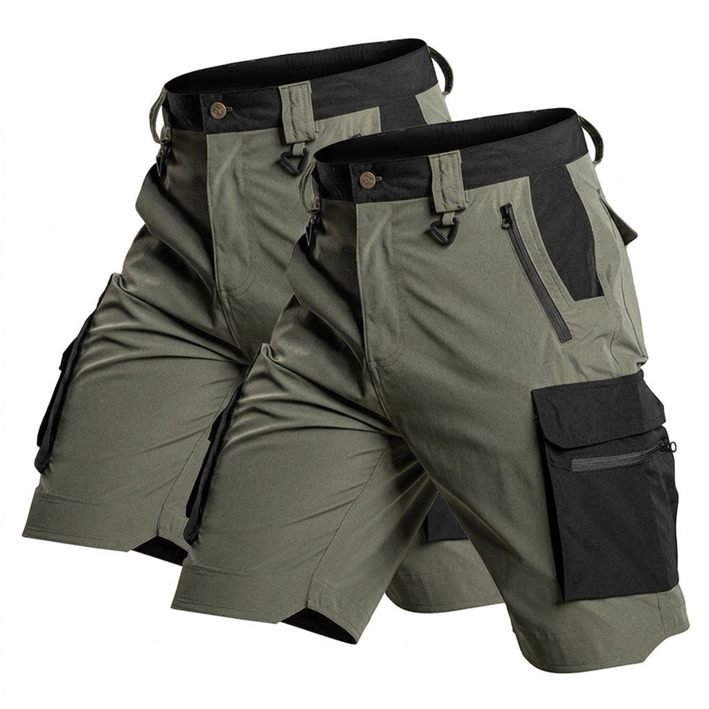 Tactical Waterproof Lightweight Quick-Dry Multi-pocket Shorts
