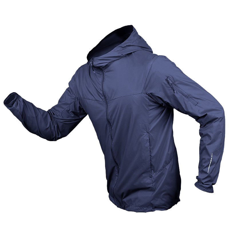 Men’s Lightweight Quick-Dry Shirts UPF 50+ Hooded Sun Protection Jacket