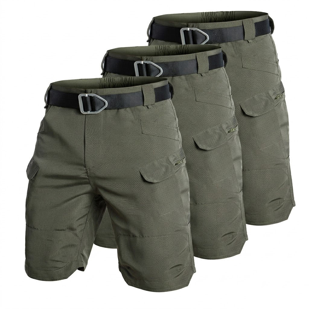 3Pack TactixGuard Pro Waterproof Tactical Shorts