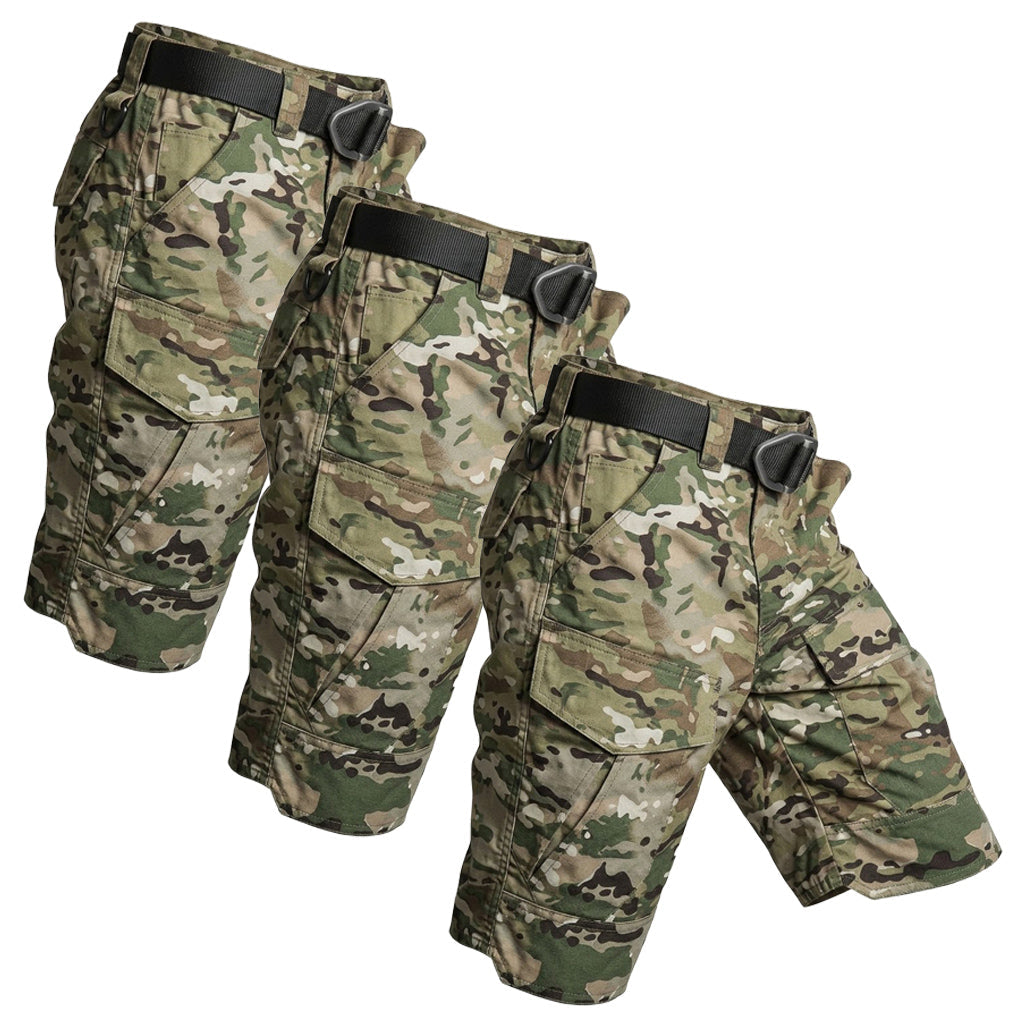 3PACK Urban Pro Waterproof Tactical Shorts