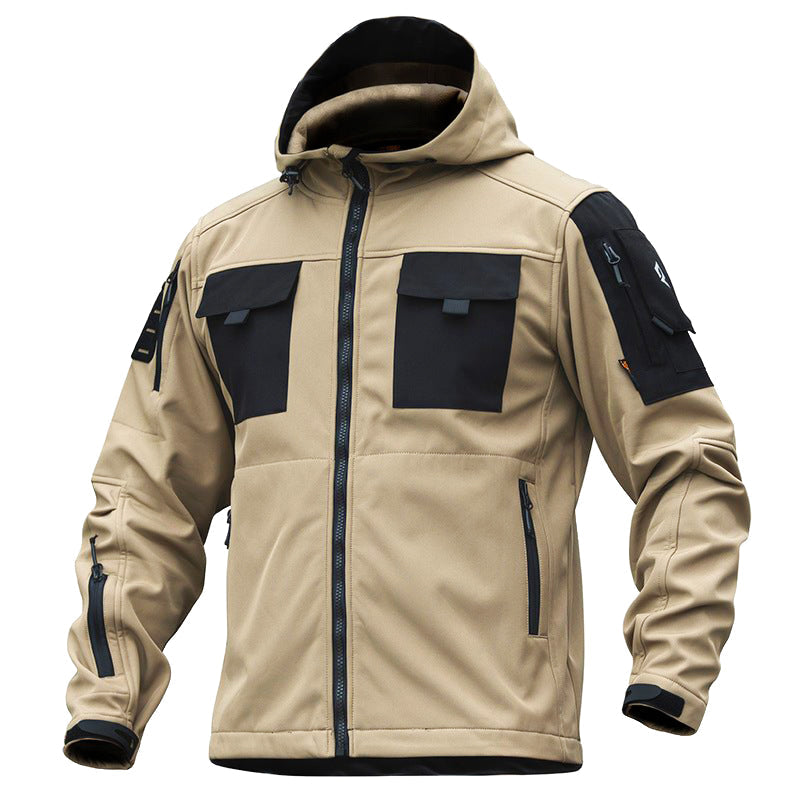5-IN-1 Softshell Waterproof All Terrain Tactical Jacket