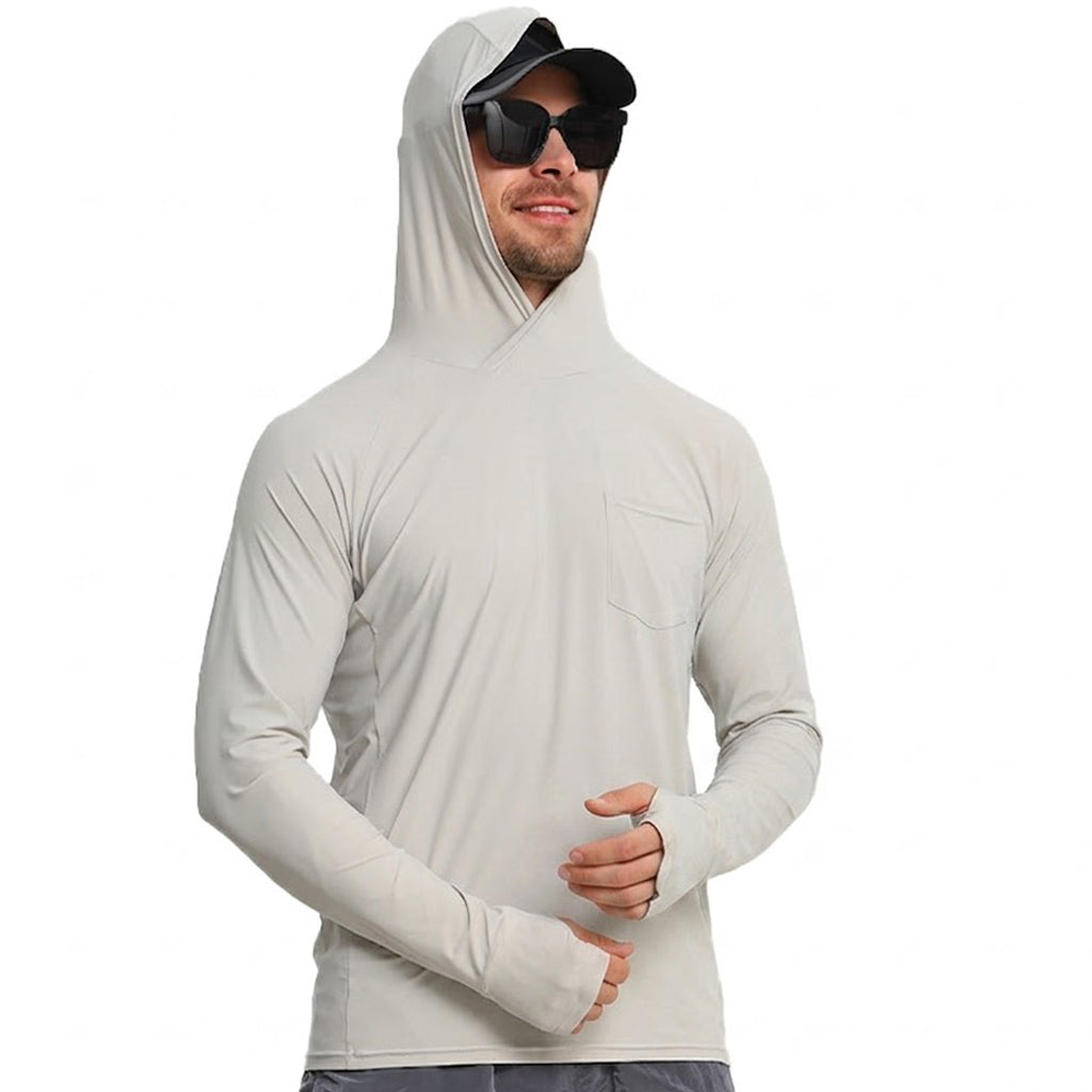 TWS Men's Quick-dry UV Protection Stretchy Fishing Shirt