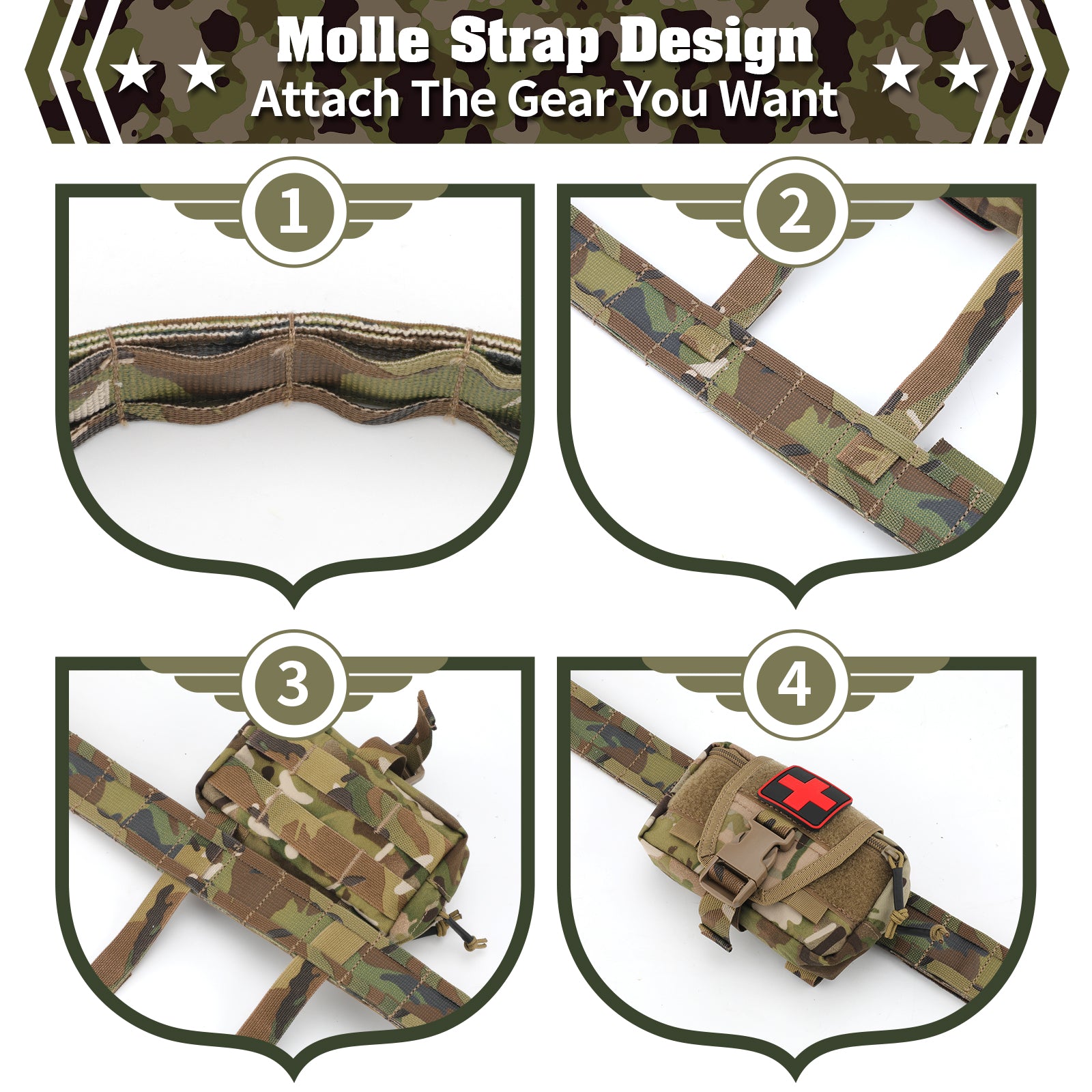 All Mission Tactical Molle Belt - TWS USA
