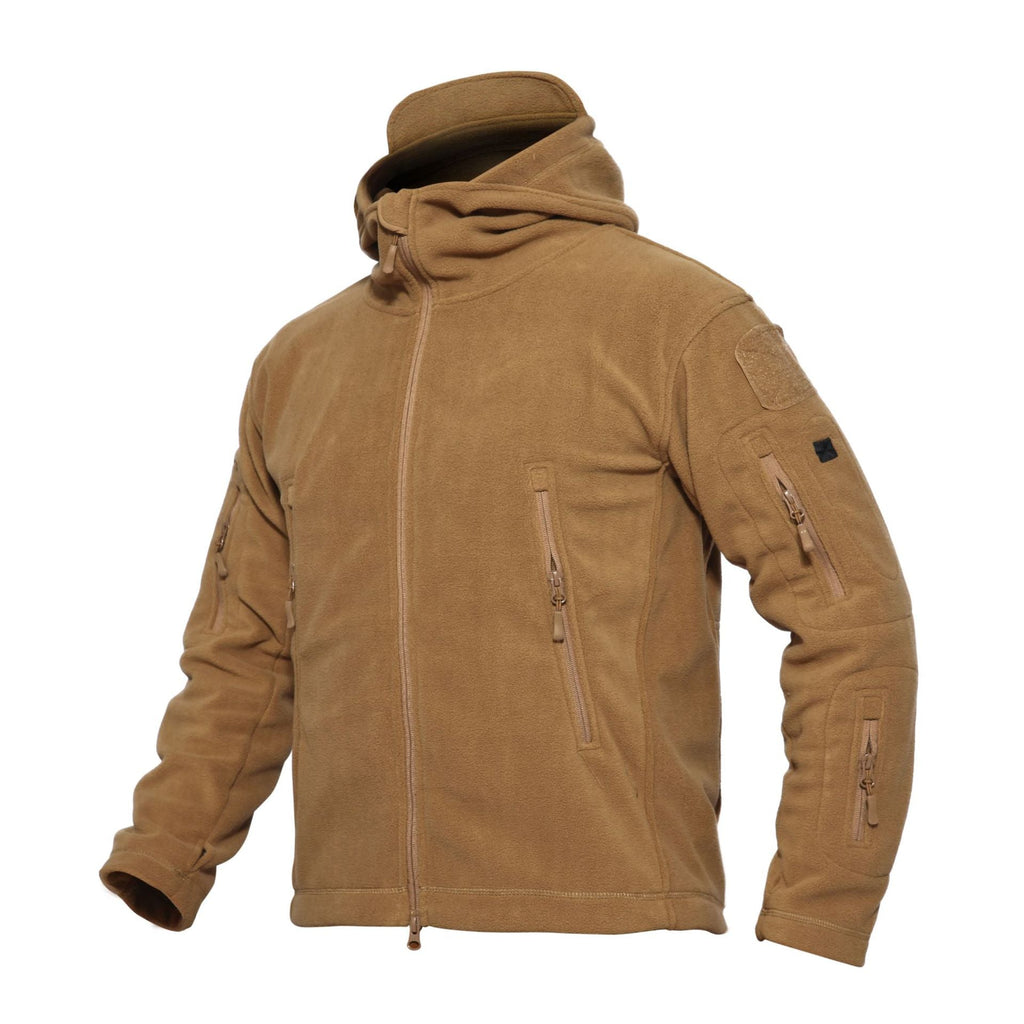 Archon Warm Fleece Hooded Tactical Military Jacket Coat - TWS USA