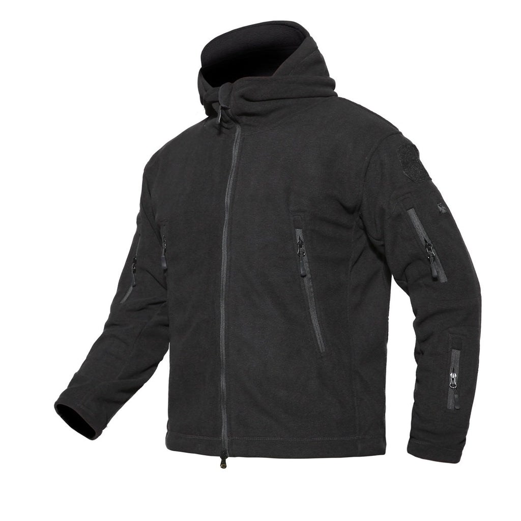 Archon Warm Fleece Hooded Tactical Military Jacket Coat - TWS USA