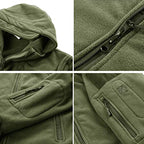 Archon Warm Fleece Hooded Tactical Military Jacket Coat - TWS USA