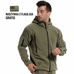 Archon Warm Fleece Hooded Tactical Military Jacket Coat - TWS USA