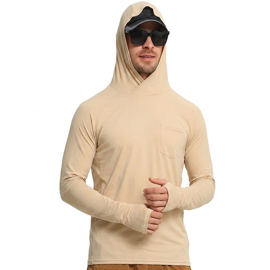 TWS Men's Quick-dry UV Protection Stretchy Fishing Shirt