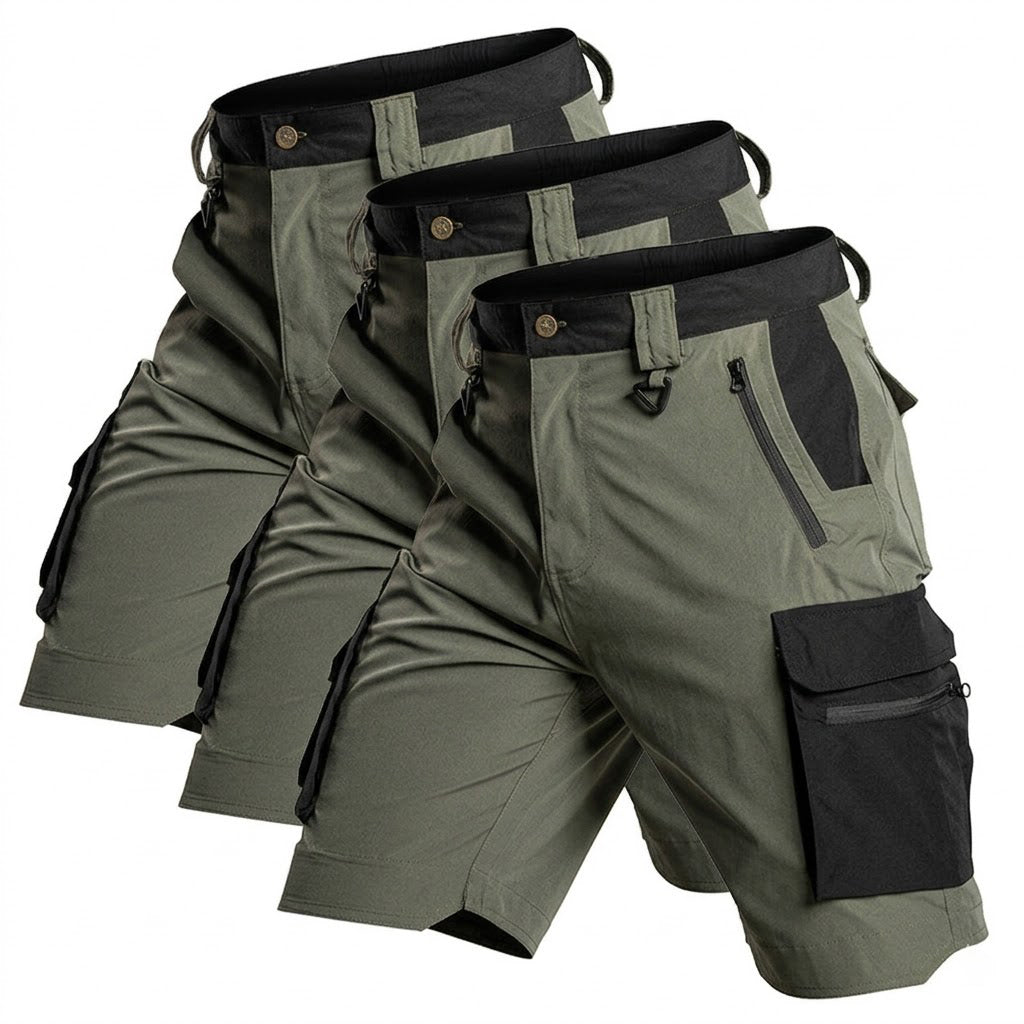 Tactical Waterproof Lightweight Quick-Dry Multi-pocket Shorts