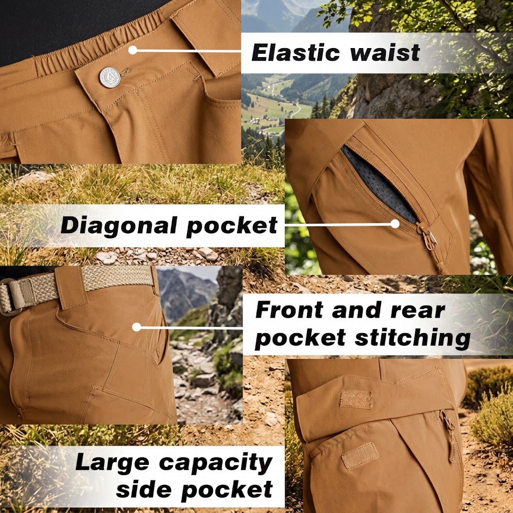 Archon IX9 Men’s Lightweight Tactical Pants – Quick-Dry Stretch Pants