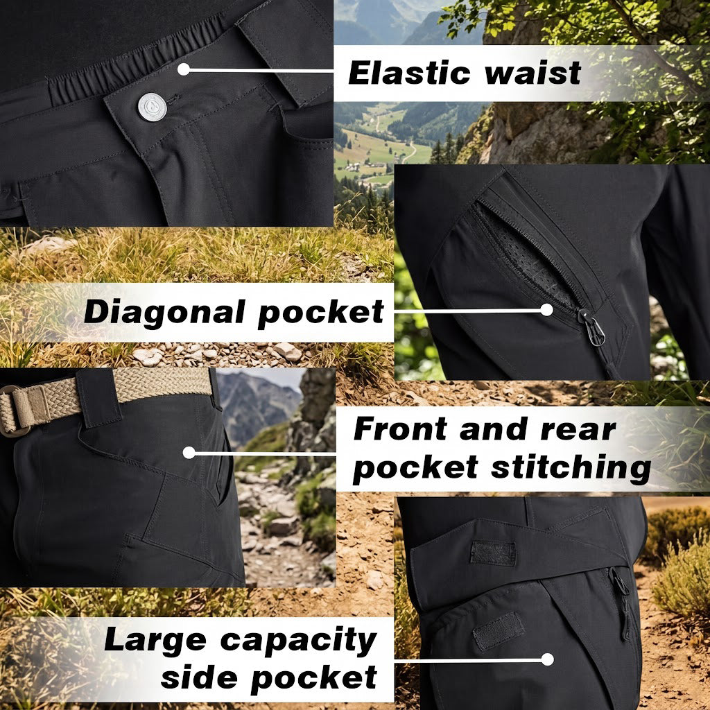 Archon IX9 Men’s Lightweight Tactical Pants – Quick-Dry Stretch Pants
