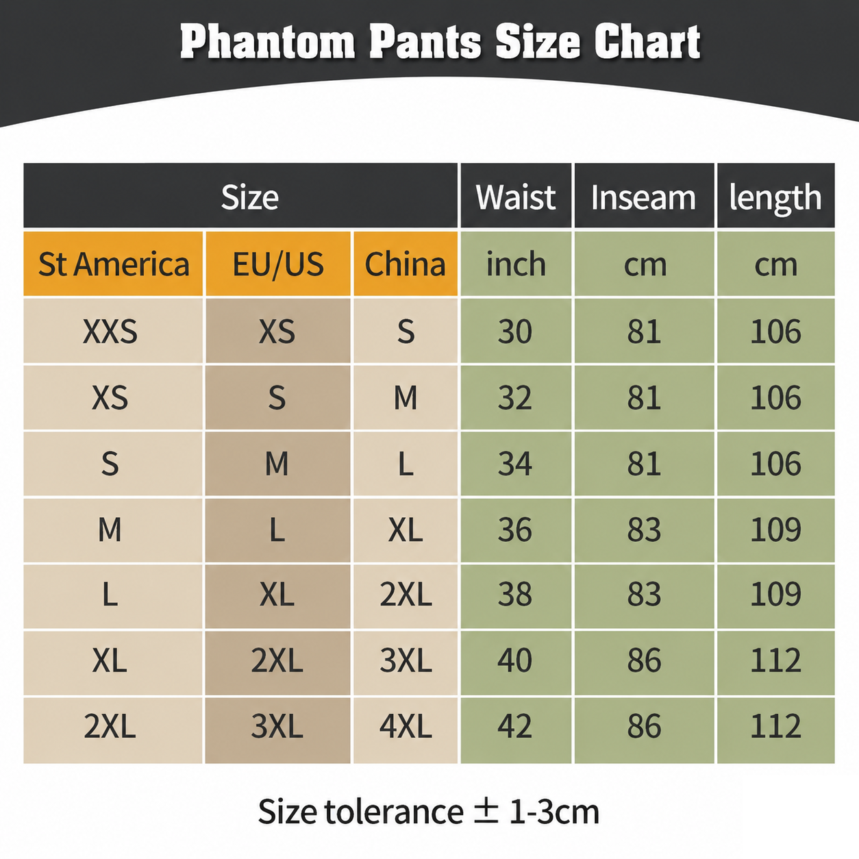 TWS Phantom Operator Tactical Pants Black
