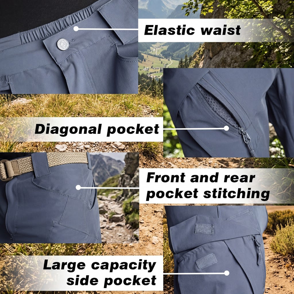 Archon IX9 Men’s Lightweight Tactical Pants – Quick-Dry Stretch Pants