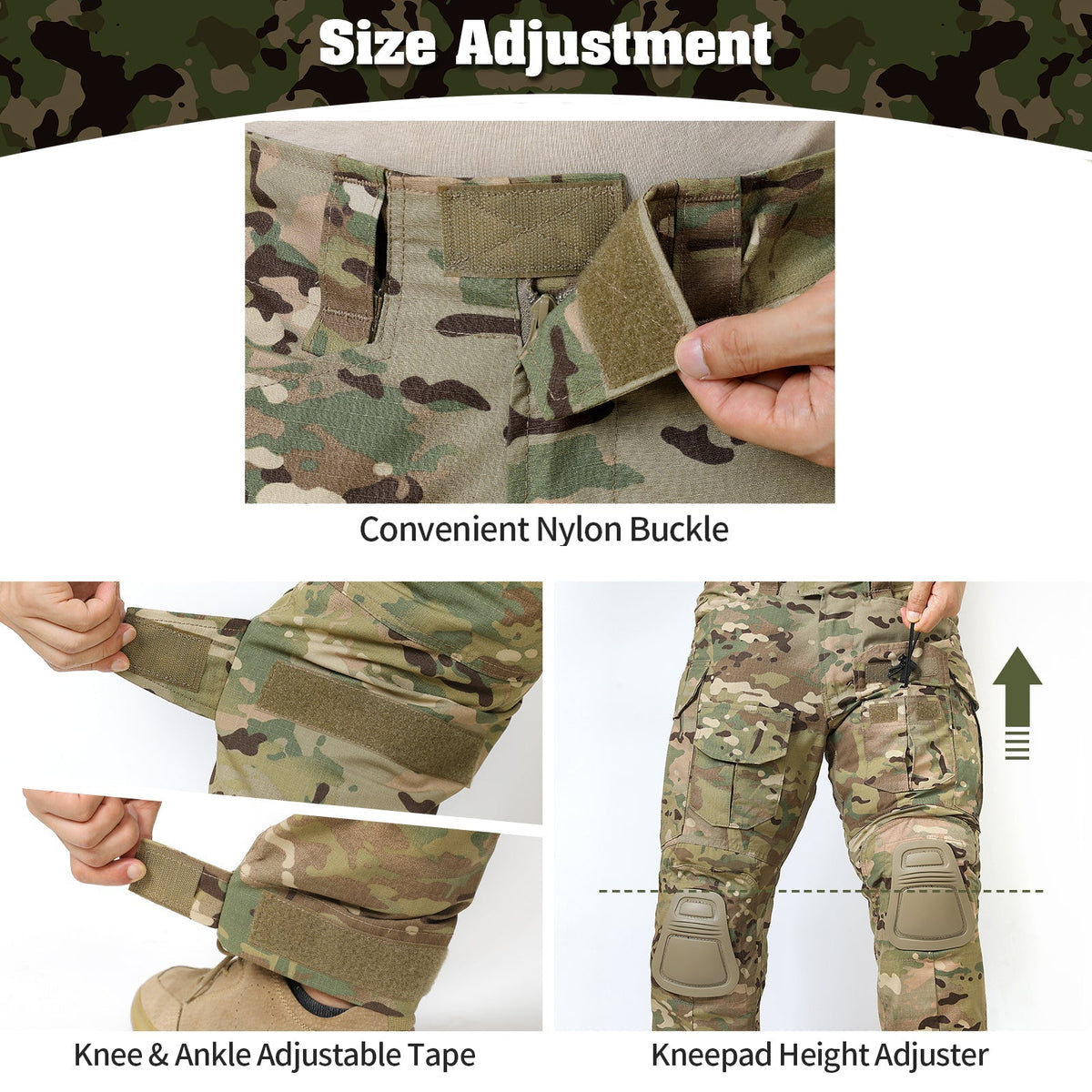 G3 Pro Combat Clothing Suit Men's Tactical Uniform Camouflage - TWS USA