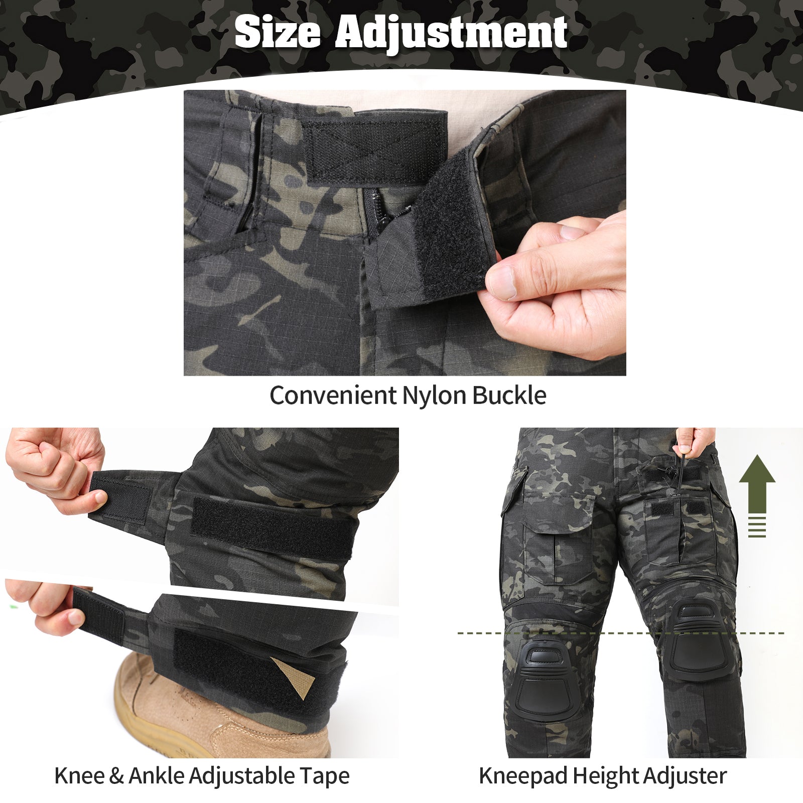 G3 Pro Combat Clothing Suit Men's Tactical Uniform Dark Camo - TWS USA