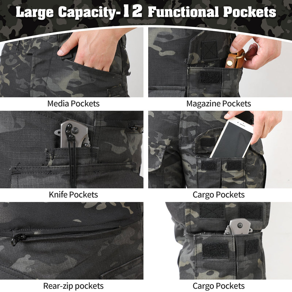G3 Pro Combat Clothing Suit Men's Tactical Uniform Dark Camo - TWS USA