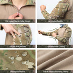 G3 Pro Rapid Assault Combat Shirt With Pockets Camouflage - TWS USA