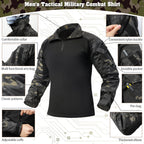 G3 Pro Rapid Assault Combat Shirt With Pockets Dark Camo - TWS USA